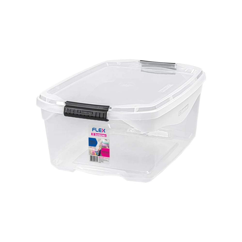 Caja organizadora de plástico 20 L Ref: SR931 Sanremo - Imagen 1