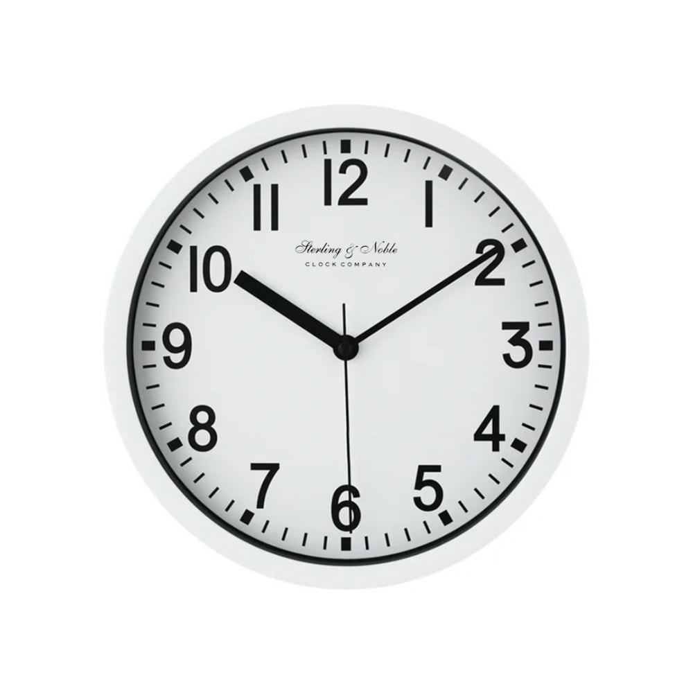 Reloj de pared blanco Mainstays 59220 - Imagen 1