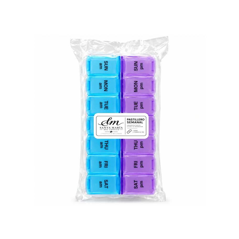 Organizador semanal de pastillas Santa María - Imagen 1
