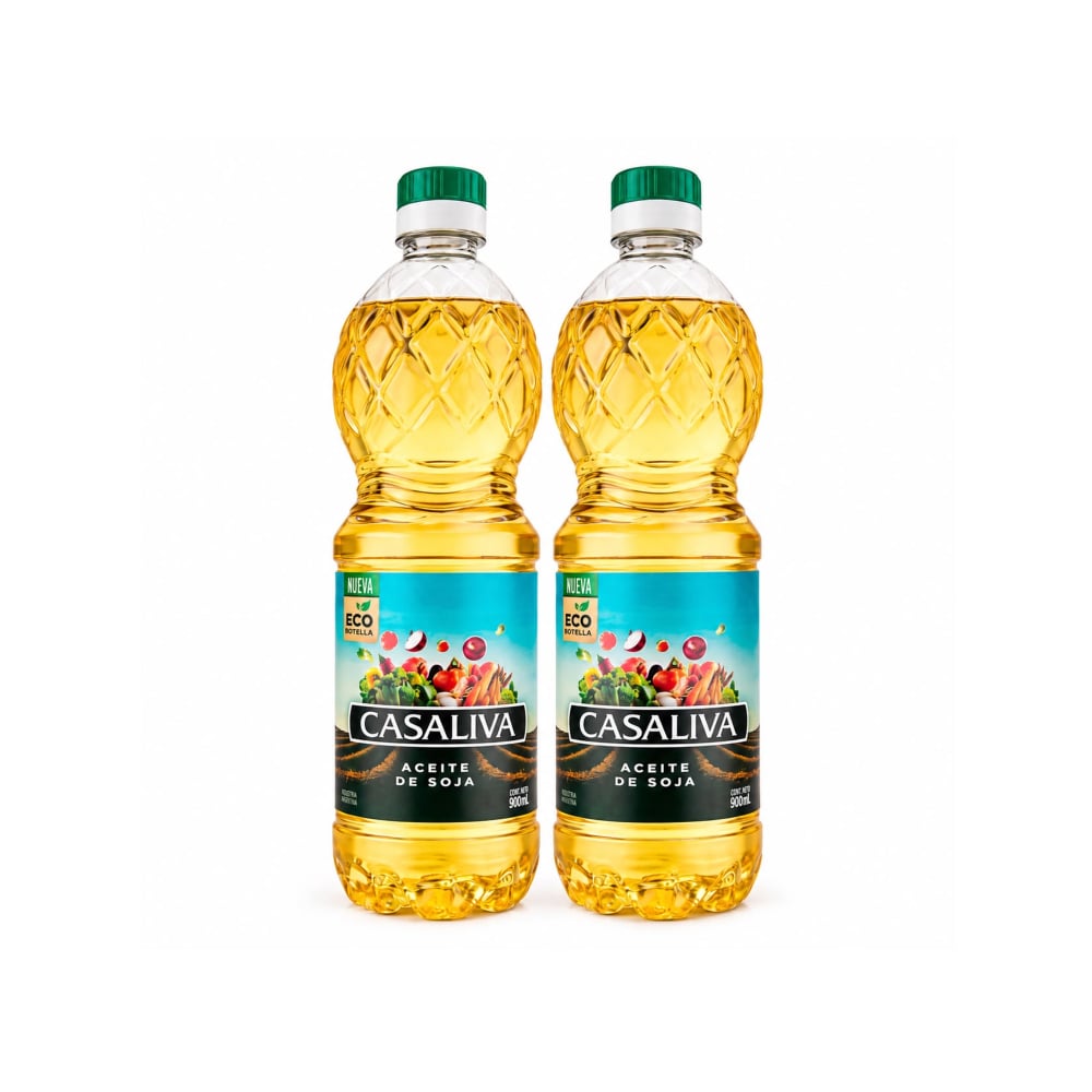 Aceite de soja Casaliva  ( 2 x 900 ml) - Imagen 1