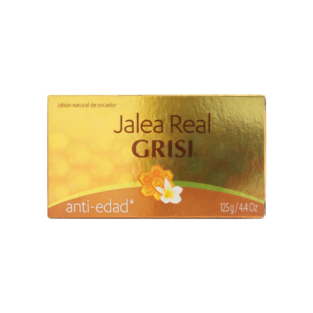Jabón natural de tocador anti-edad Jalea Real Grisi (125 g / 4.41 oz) - Imagen 1
