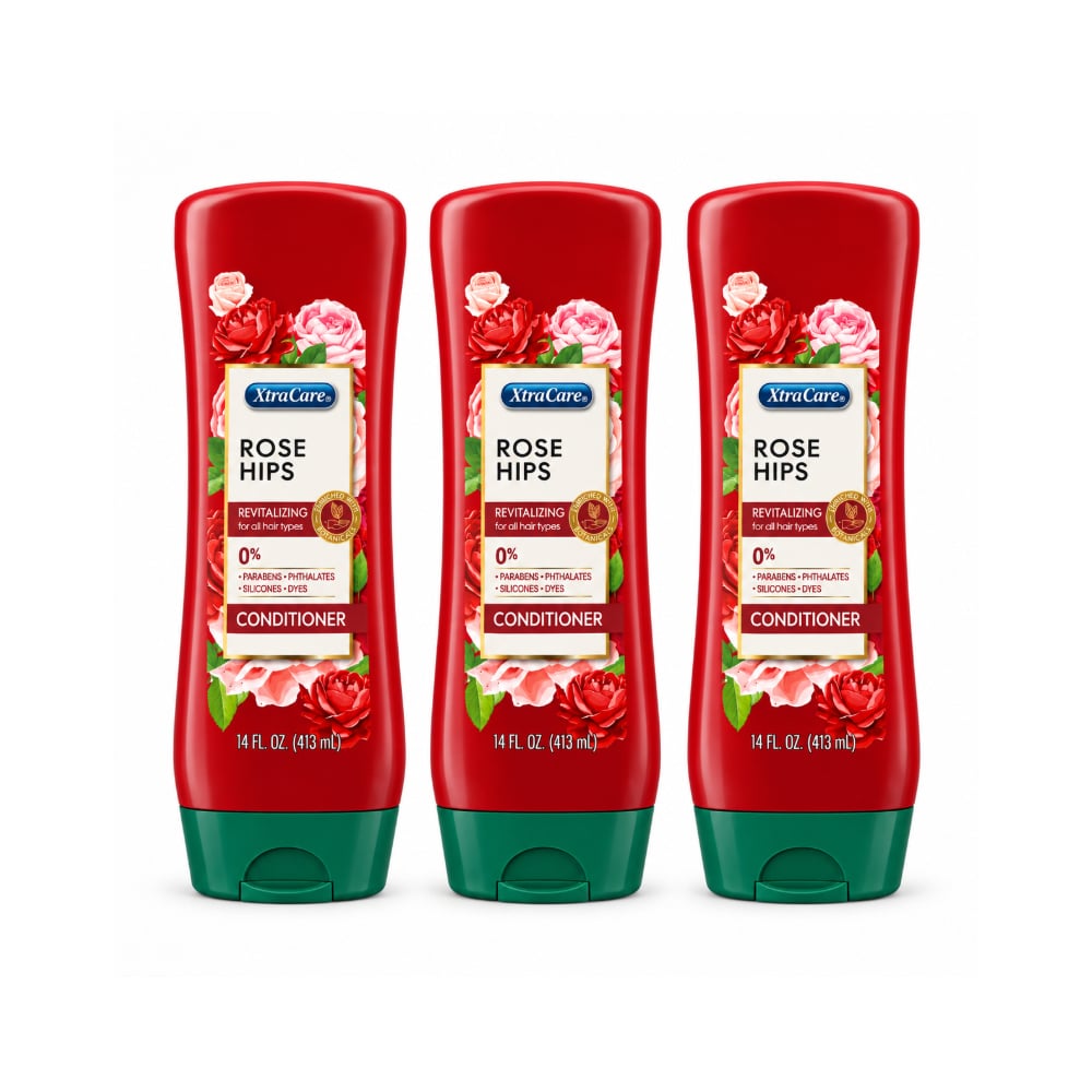 Acondicionador revitalizante de rosa mosqueta XtraCare (3 x 413 ml) - Imagen 1