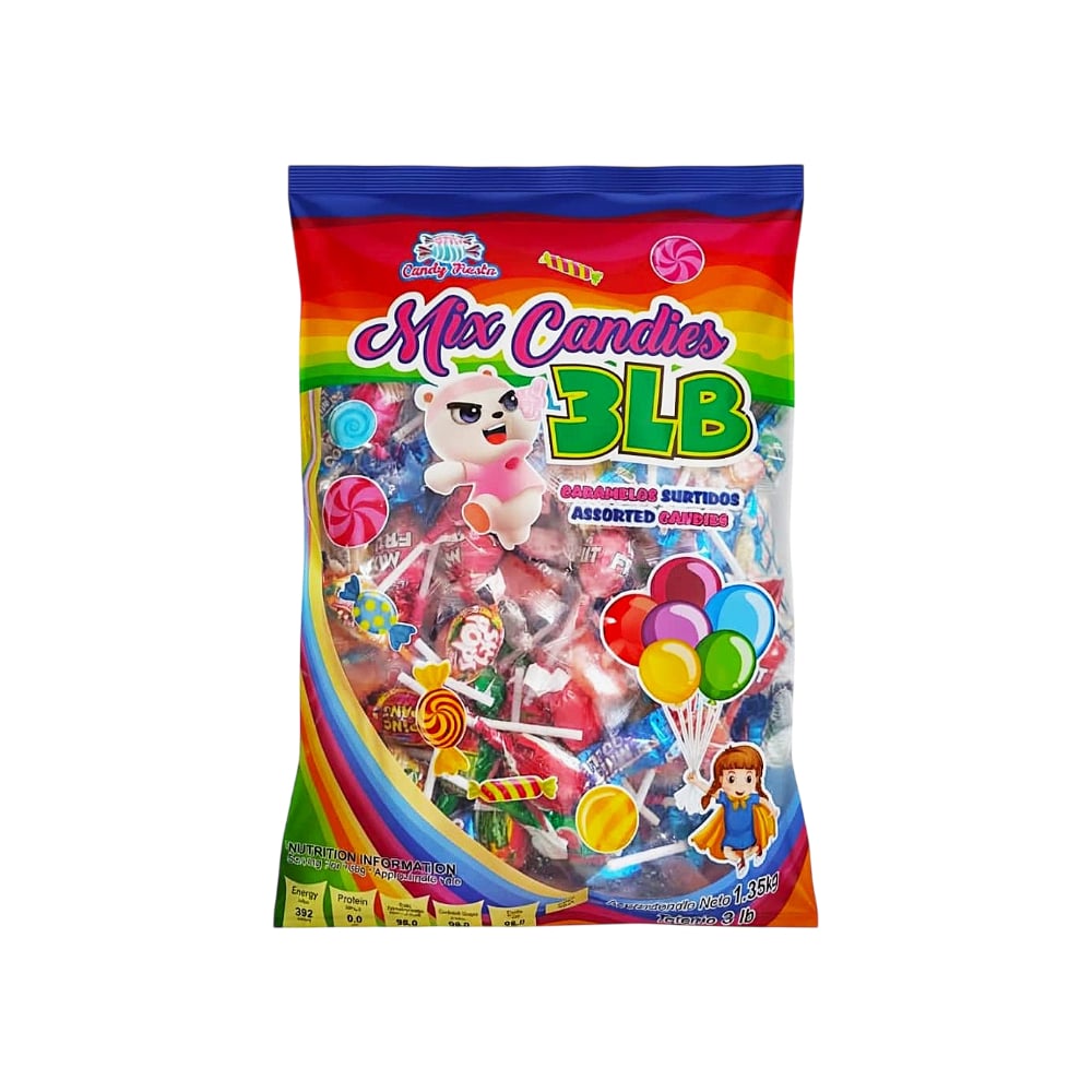 Caramelos surtidos Candy Fiesta (1.35 kg / 3 lb) - Imagen 1