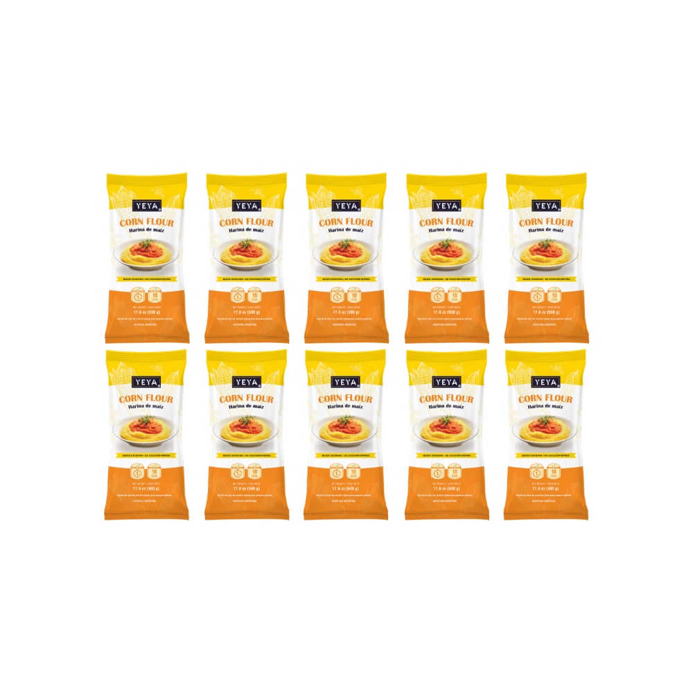 Harina de maíz YEYA (10 x 500 g / 1.1 lb) - Imagen 1