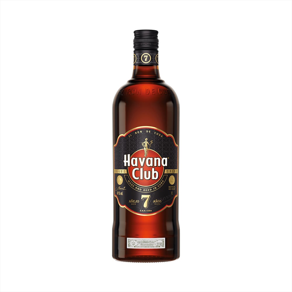 Ron añejo 7 años Havana Club (1 L) - Imagen 1