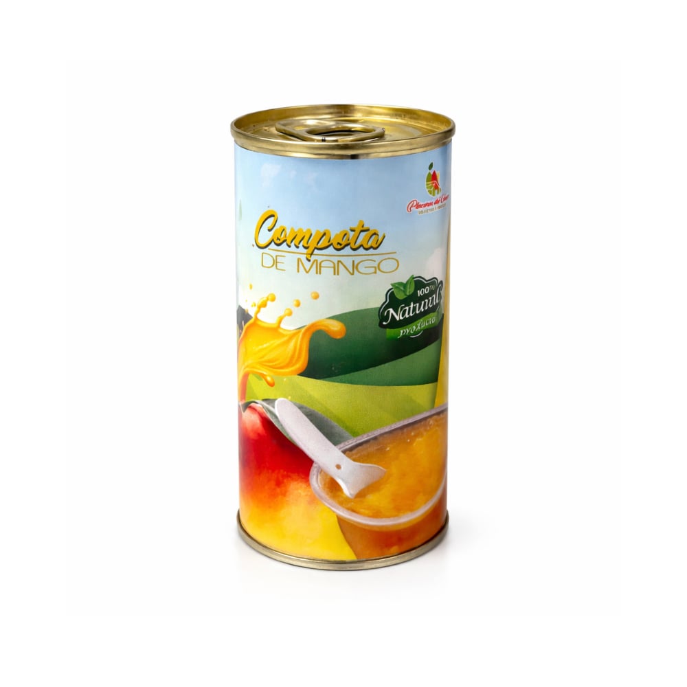 Compota de mango Placeres del Campo (200 g / 7.05 oz) - Imagen 1