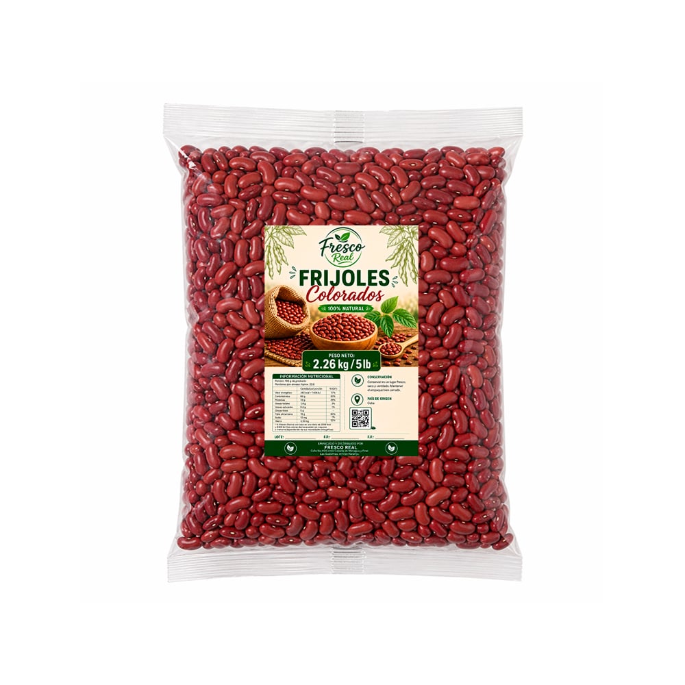 Frijoles colorados Fresco Real (2.26 kg / 5 lb) - Imagen 1