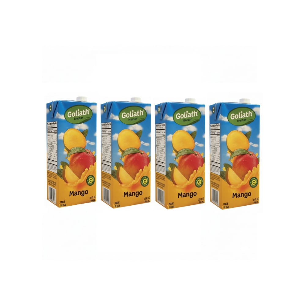 Jugo de mango Goliath (4 x 946 ml / 32 fl oz) - Imagen 1