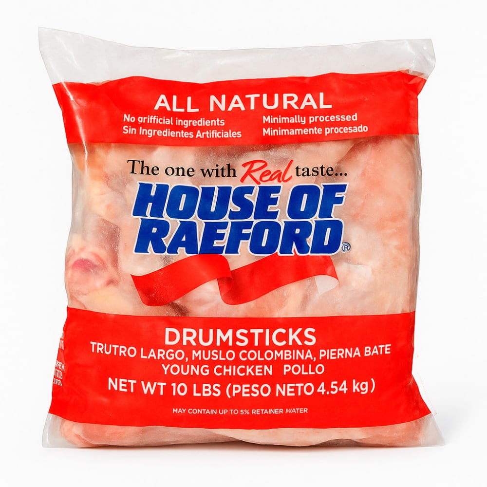 Muslos de pollo House of Raeford (4.54 kg / 10 lb) - Imagen 1