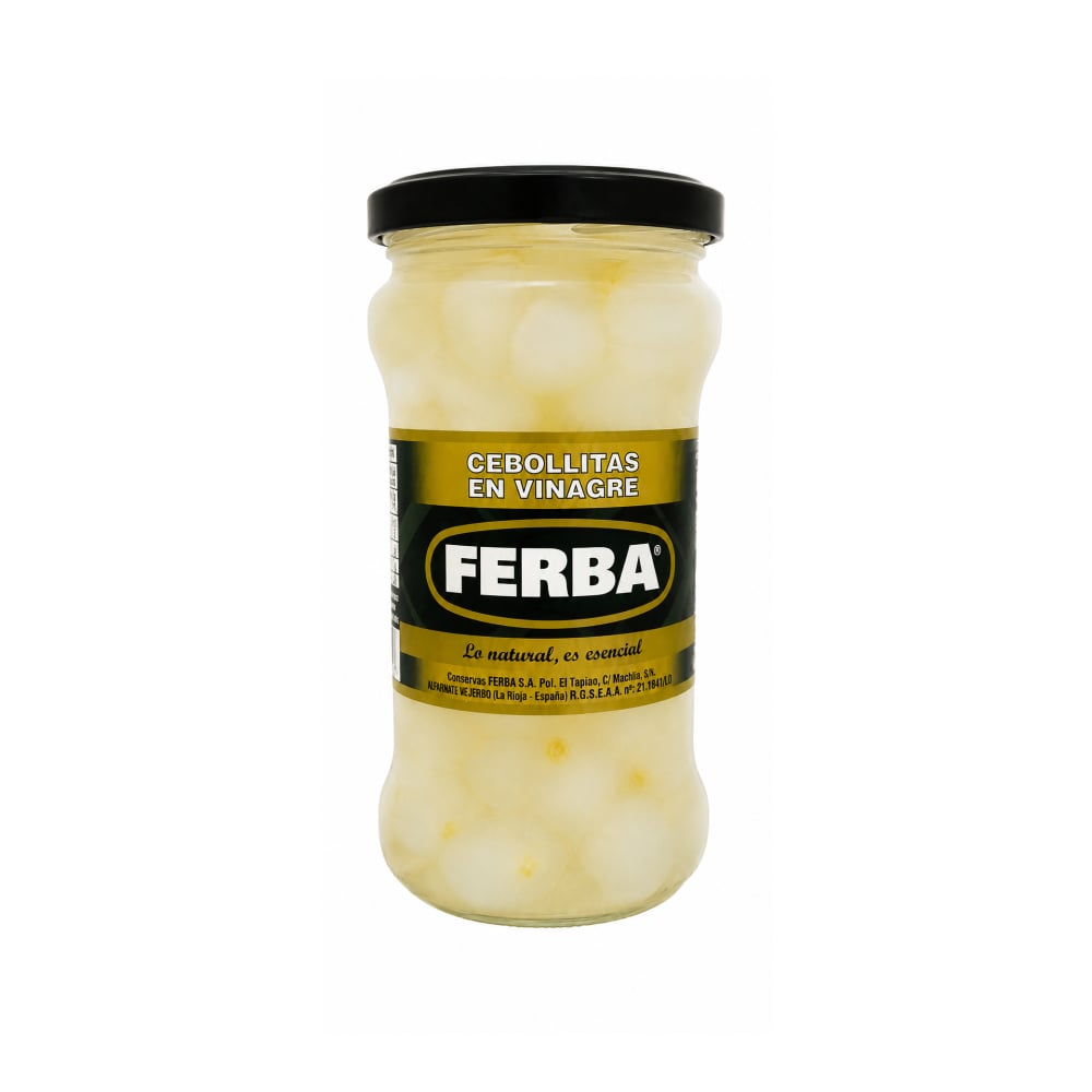 Cebollitas en vinagre Ferba (300 g / 10.58 oz) - Imagen 1