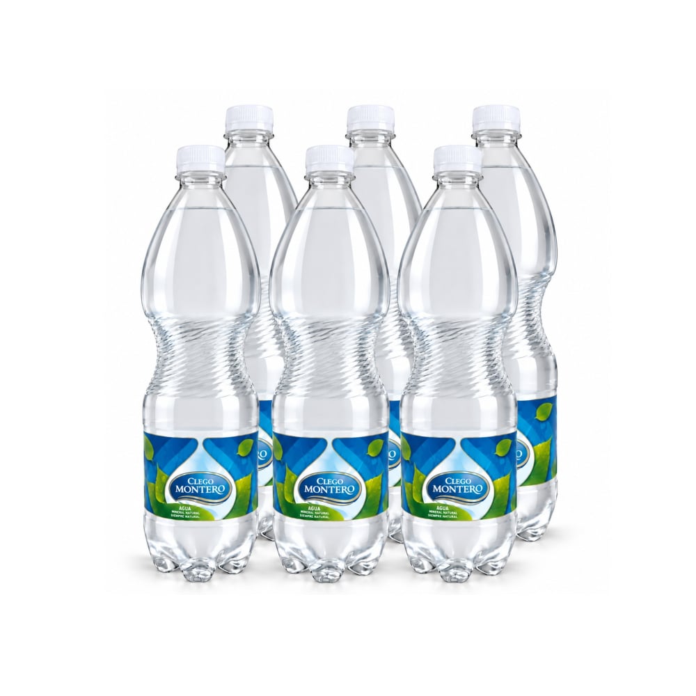 Agua mineral natural Ciego Montero (6 x 1.5 L) - Imagen 1