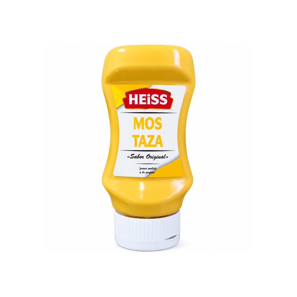 Mostaza sabor original Heiss (260 g / 9.17 oz) - Imagen 1