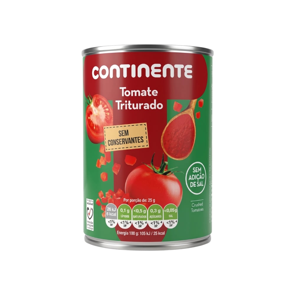 Tomate triturado Continente (390 g / 13.76 oz) - Imagen 1