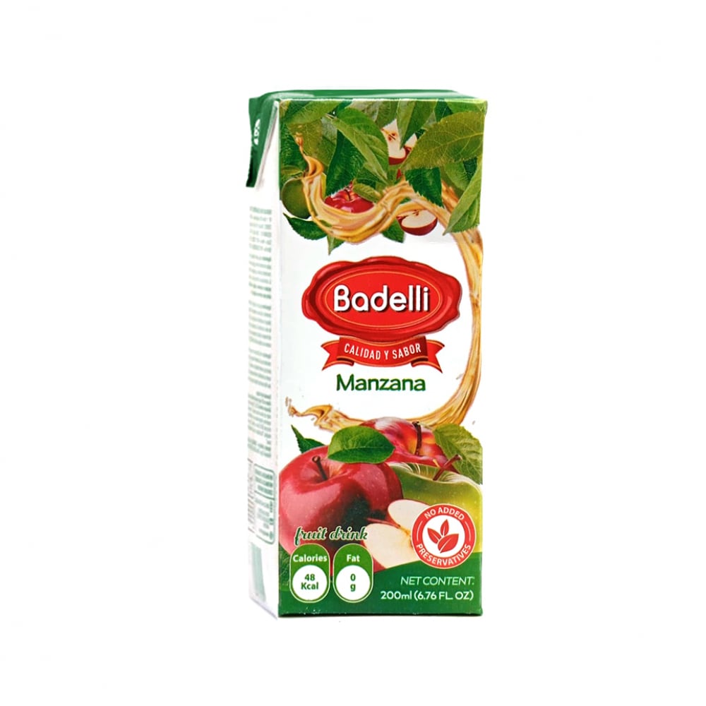 Jugo de manzana Badelli (200 ml / 6.76 oz fl) - Imagen 1