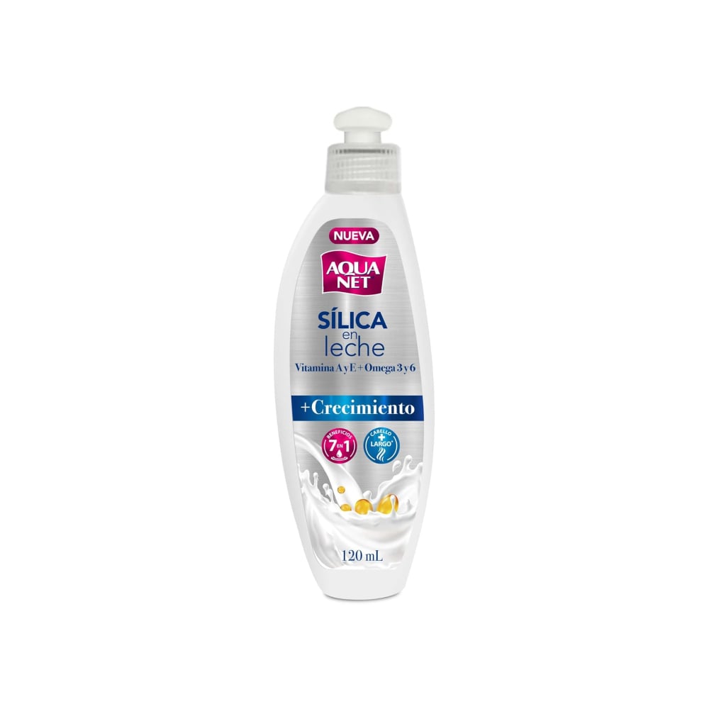 Sílica en leche para el cabello Aqua Net (120 ml) - Imagen 1