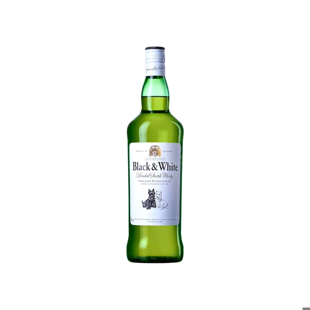 Whisky escocés Black & White (750 ml) - Imagen 1