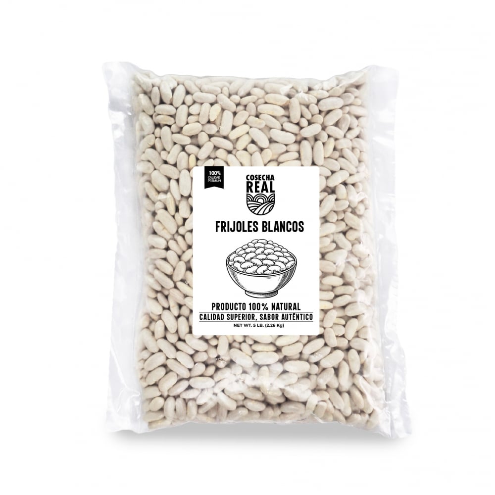 Frijoles blancos Cosecha Real (2.26 kg / 5 lb) - Imagen 1