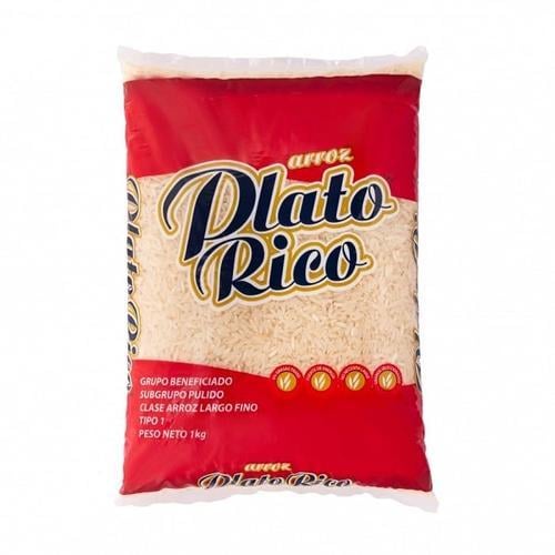 Arroz Blanco (1 kg) PLATO RICO - Imagen 1