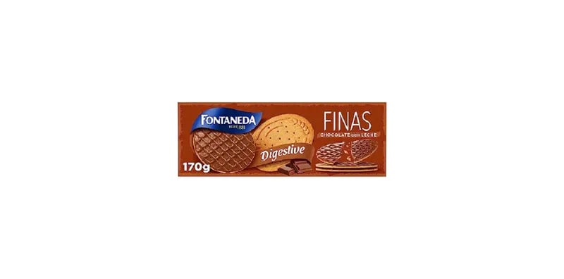 Galletas Digestive con Chocolate con Leche 175 g - Imagen 1