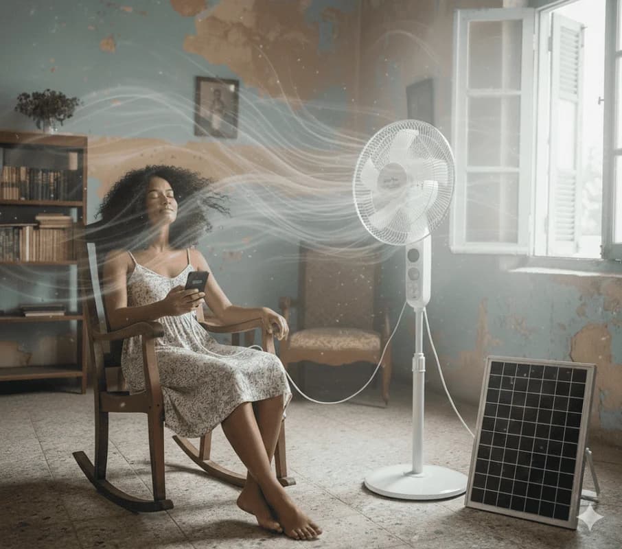 Enviar Ventiladores Recargables a Cuba: Un alivio ante los Persistentes Apagones