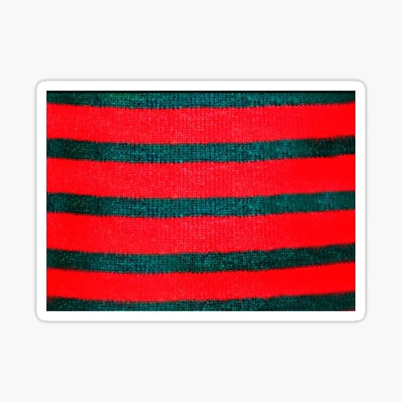 Estera para santos roja y negra