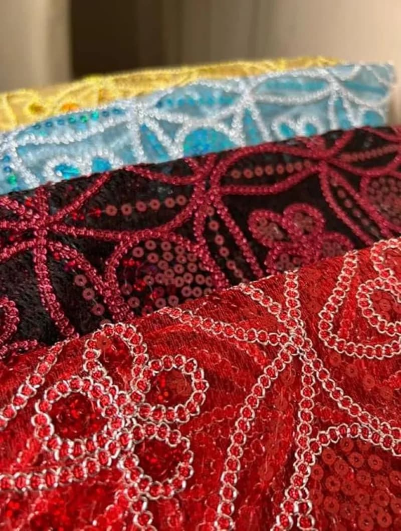 Paños para santos azul