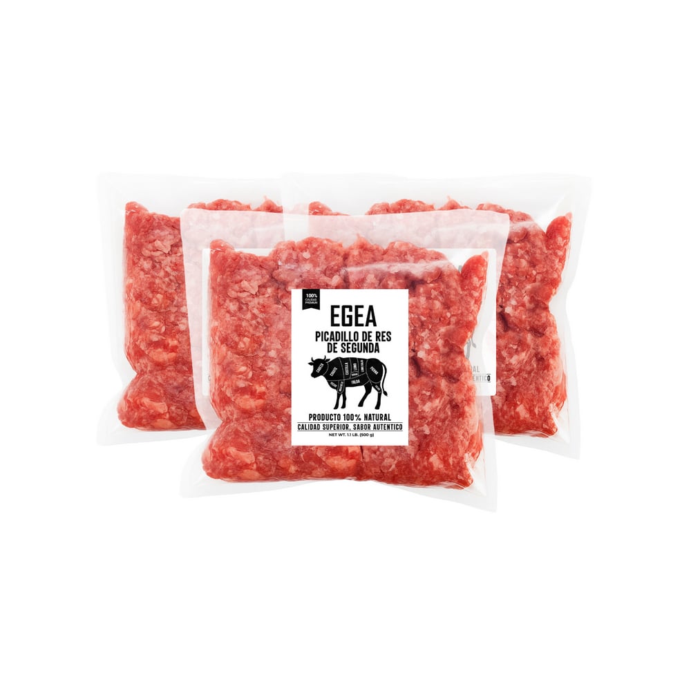 Picadillo de res de segunda EGEA (3 x 500 g / 1.1 lb) - Imagen 1