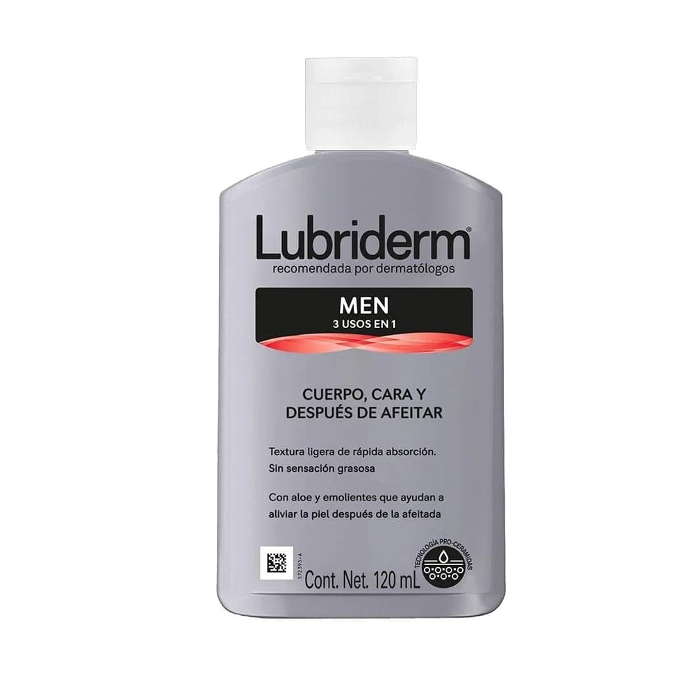 Crema corporal con fragancia para hombre Lubriderm (120 ml) - Imagen 1