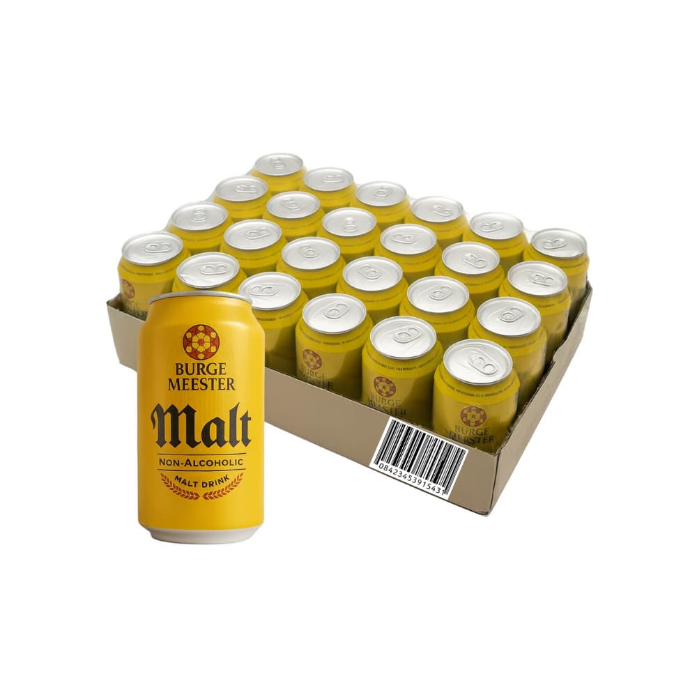 Malta Burge Meester (24 x 330 ml) - Imagen 1