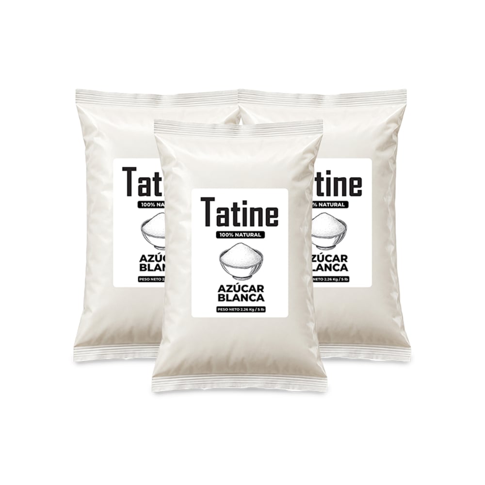Azúcar blanca Tatine (3 x 2.26 kg / 5 lb) - Imagen 1