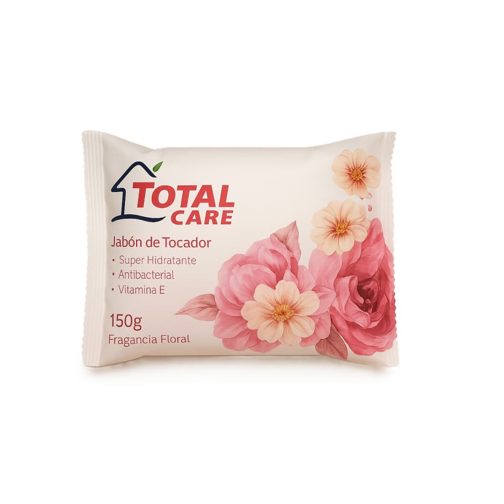 Jabón de tocador de rosas Total Care (150 g / 5.3 oz) - Imagen 1