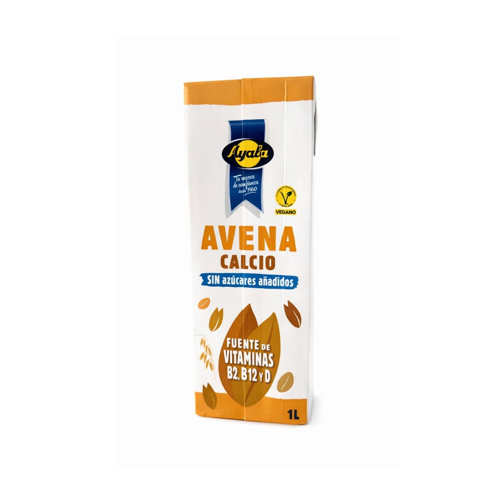 Leche de avena con calcio Ayala (1 L) - Imagen 1