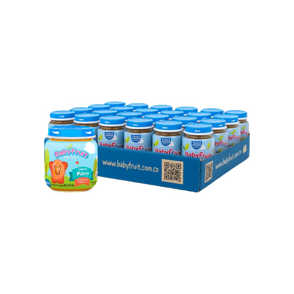 Compota de mango Baby Fruit (24 x 113 g / 3.98 oz) - Imagen 1