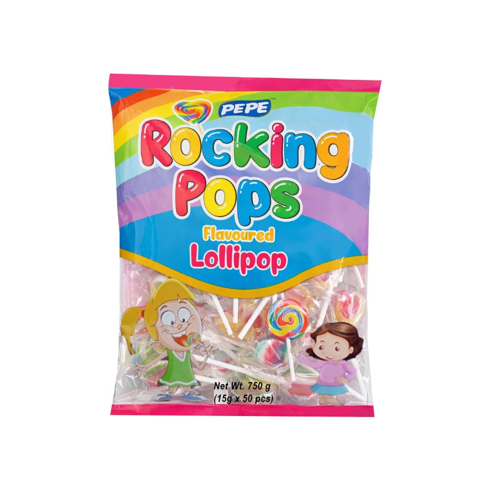 Paletas Rocking Pops Pepe (750 g / 1.6 lb) - Imagen 1
