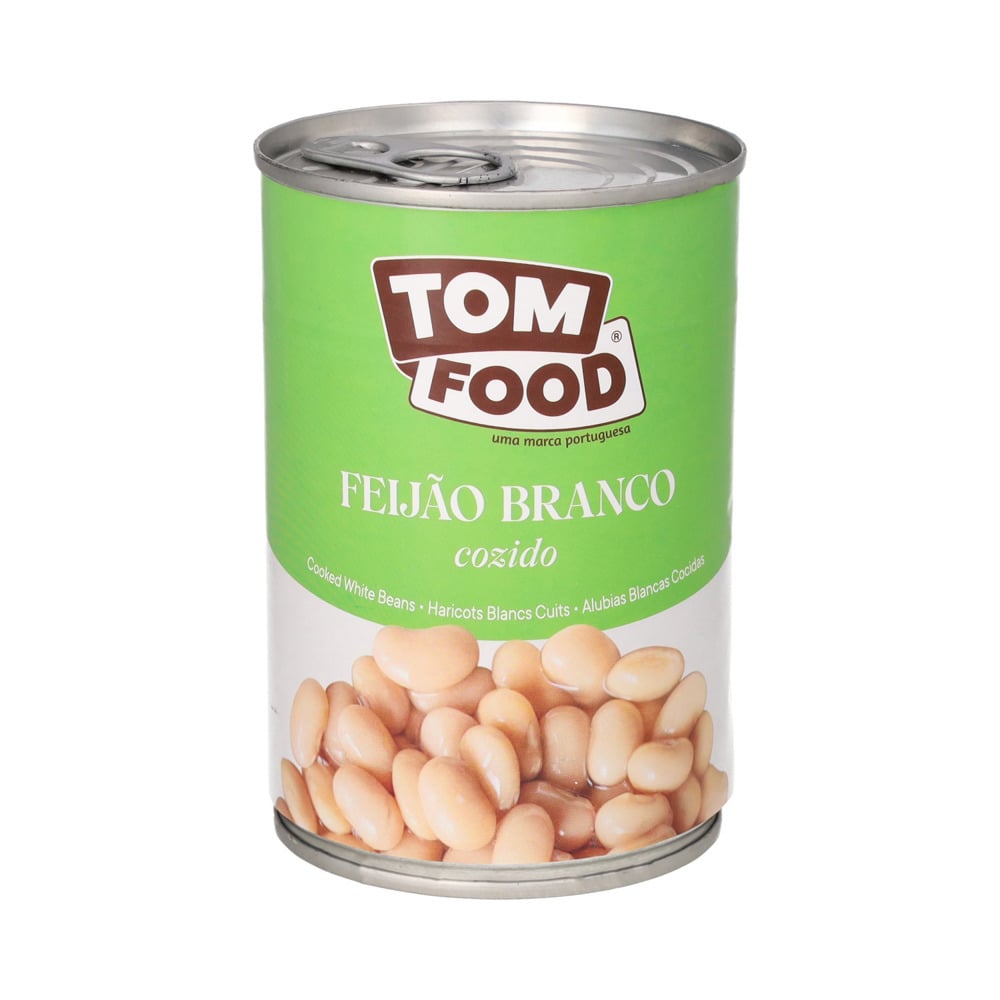 Frijoles blancos cocidos Tom Food (420 g / 14.81 oz) - Imagen 1