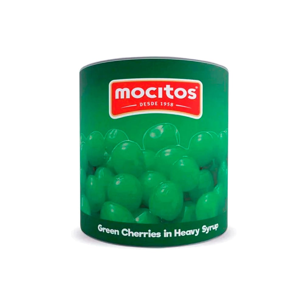 Cerezas verdes en almíbar denso Mocitos (920 g / 2.02 lb) - Imagen 1