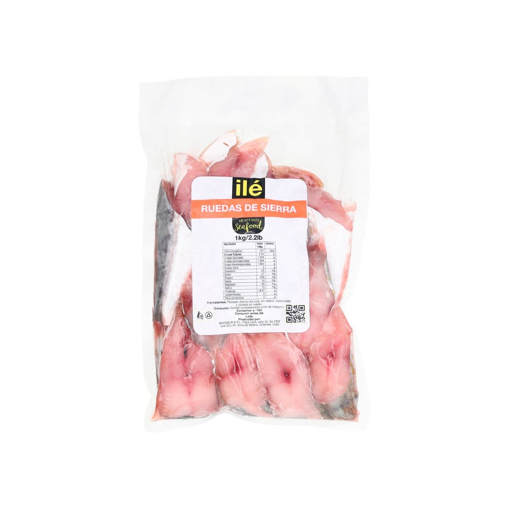 Ruedas de pescado sierra Ilé (1 kg / 2.2 lb) - Imagen 1