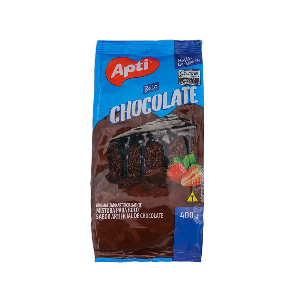 Mezcla para pastel sabor chocolate Apti (400 g / 14.1 oz) - Imagen 1