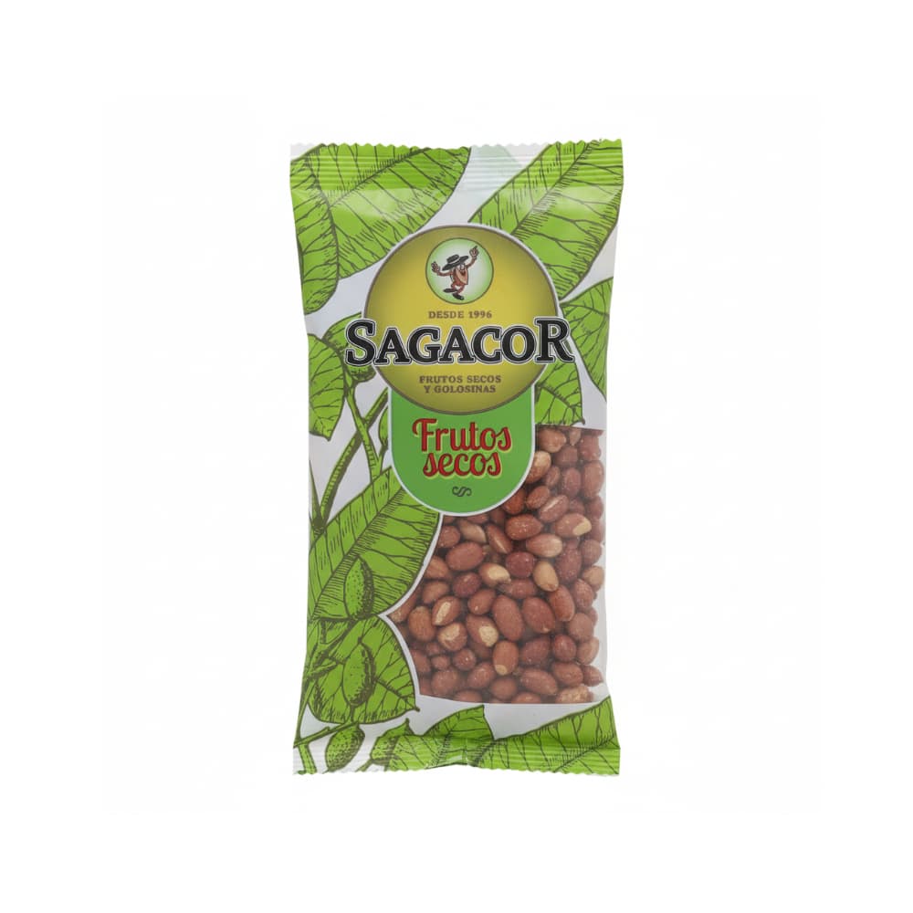 Cacahuate tostado con sal Sagacor (100 g / 3.5 oz) - Imagen 1