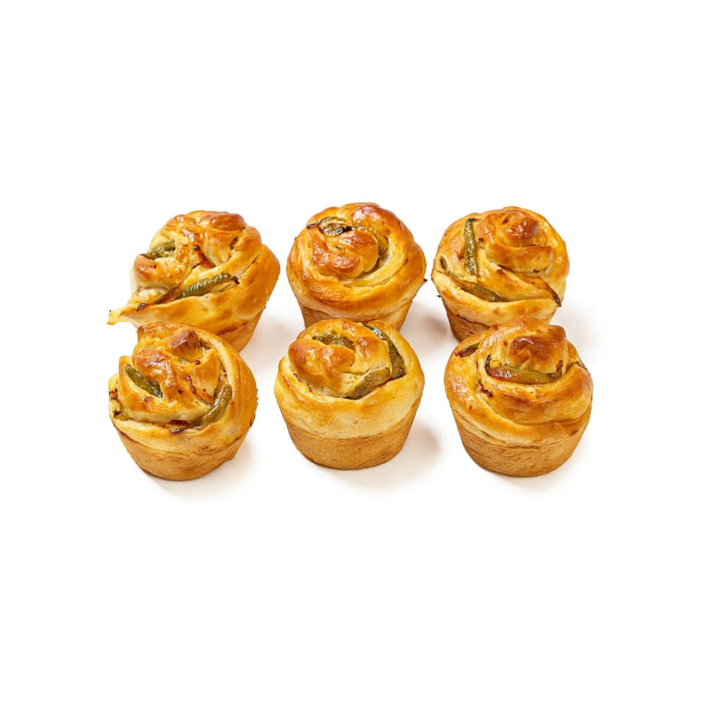 Pan enrollado de pimiento y cebolla El Molino (6 x 30 g / 1.06 oz) - Imagen 1