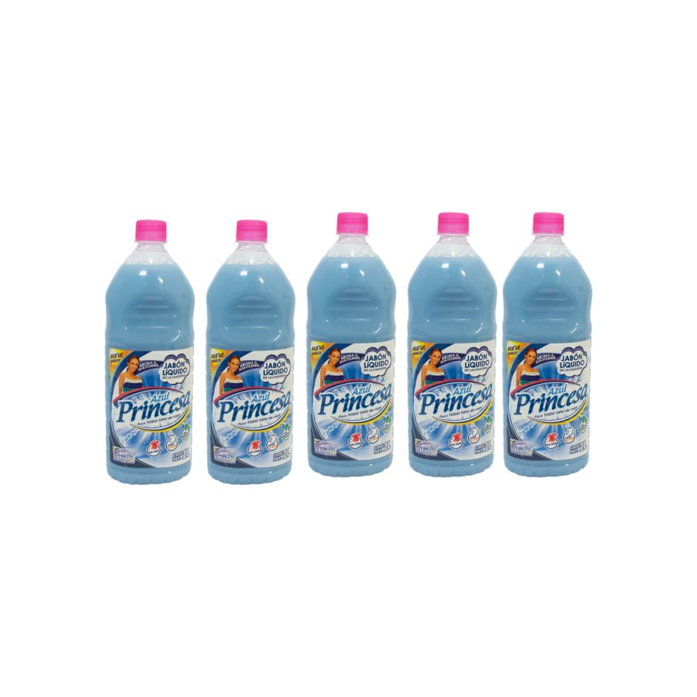 Jabón líquido Princesa (5 x 1 L) - Imagen 1