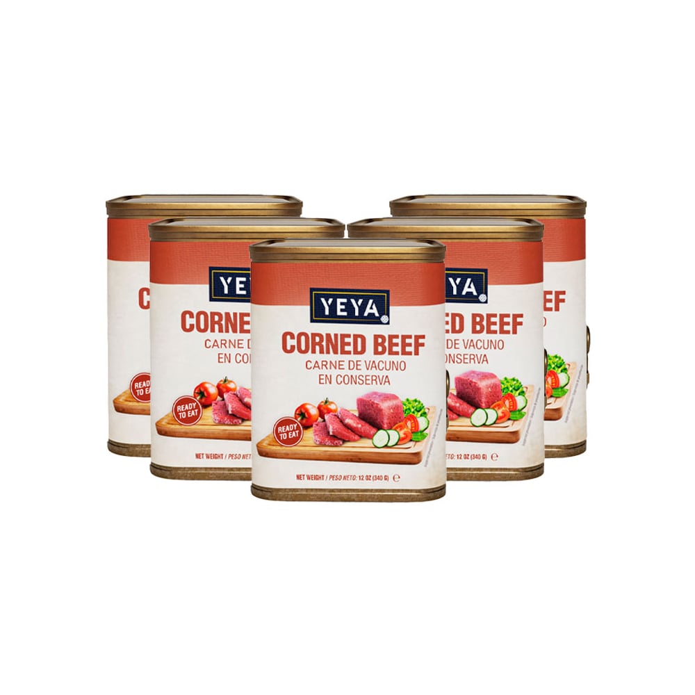 Carne de res en conserva - spam - Yeya ( 5 x 340 g / 12 oz) - Imagen 1