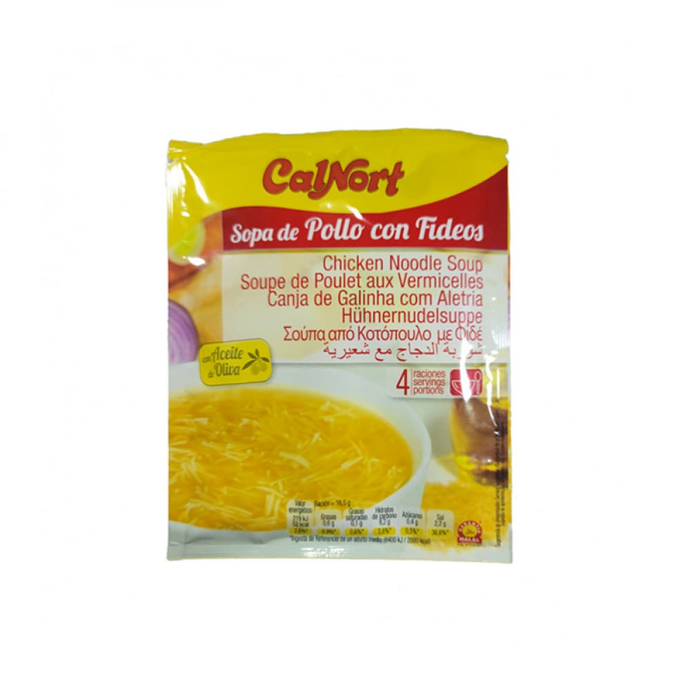 Sopa de pollo con fideos CalNort (66 g / 2.3 oz) - Imagen 1