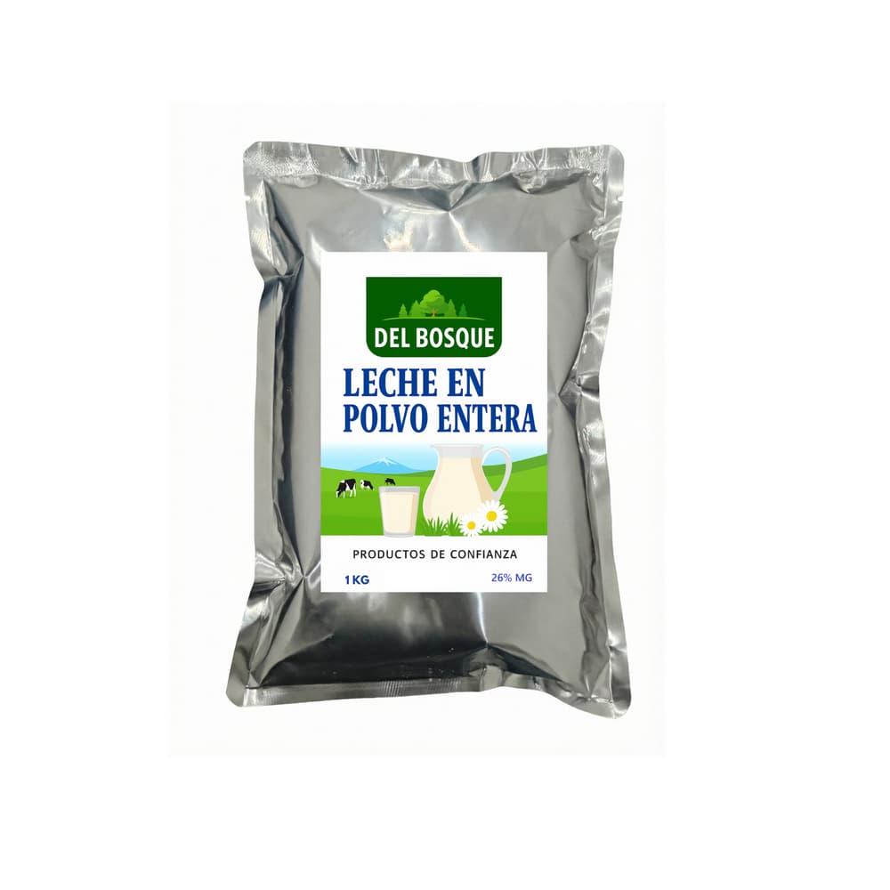 Leche en polvo entera Del Bosque (1 kg / 2.2 lb) - Imagen 1