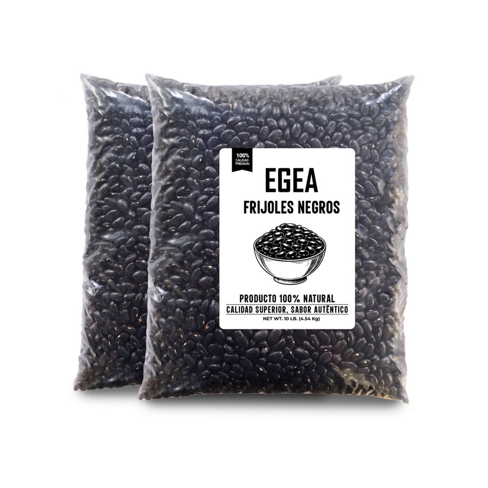 Frijoles negros EGEA (2 x 4.54 kg / 10 lb) - Imagen 1