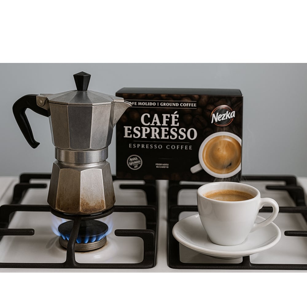 Café espresso Nezka (250 g / 8.8 oz) - Imagen 1