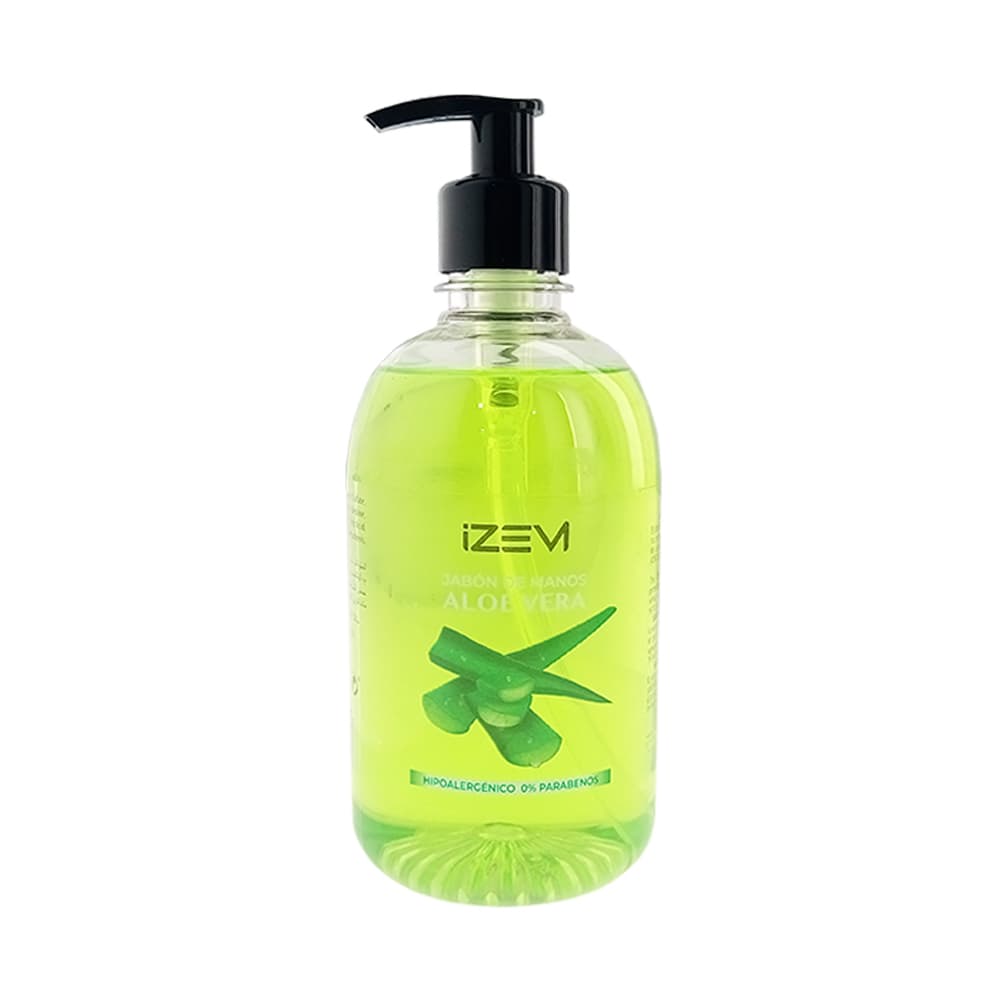 Jabón de manos aroma aloe vera Izem (500 ml) - Imagen 1