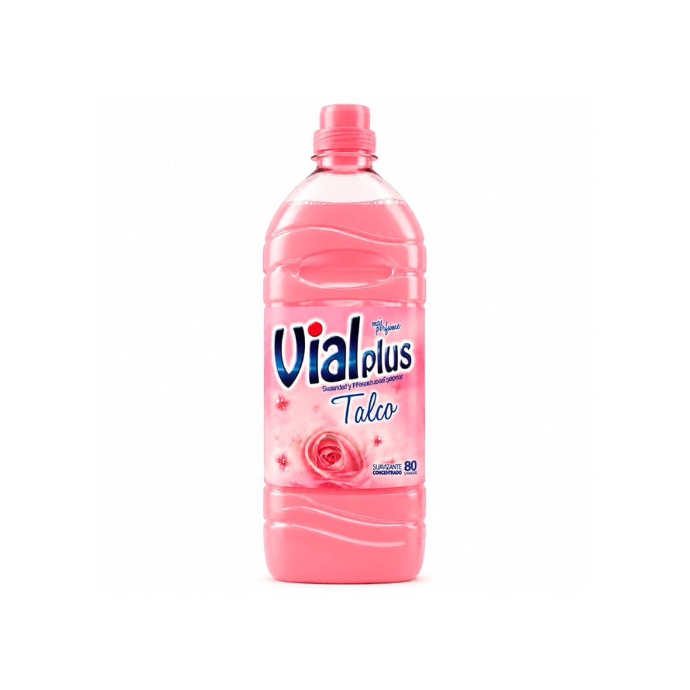 Suavizante concentrado olor talco Vial Plus (2 L) - Imagen 1