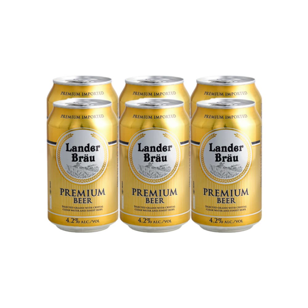Cerveza Lander Brau (6 x 330 ml) - Imagen 1