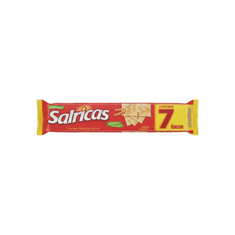 Galleta de soda Salrica 7 tacos (590g / 20.81oz) - Imagen 1